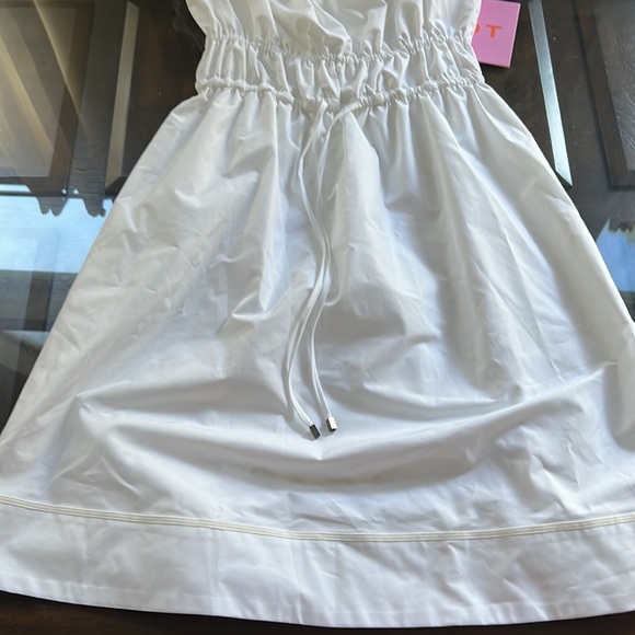 LDT
Claire Square Neck Smocked Short Puffed Sleeve Drawstring Front Dress - Picture 9 of 12